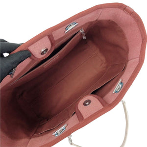 Deauville Canvas Small Pink SHW