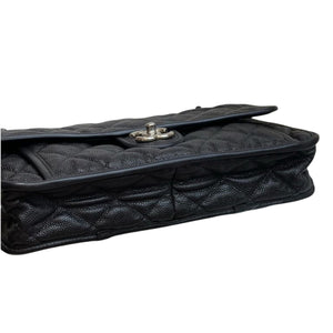 French Riviera Flap Caviar Black SHW
