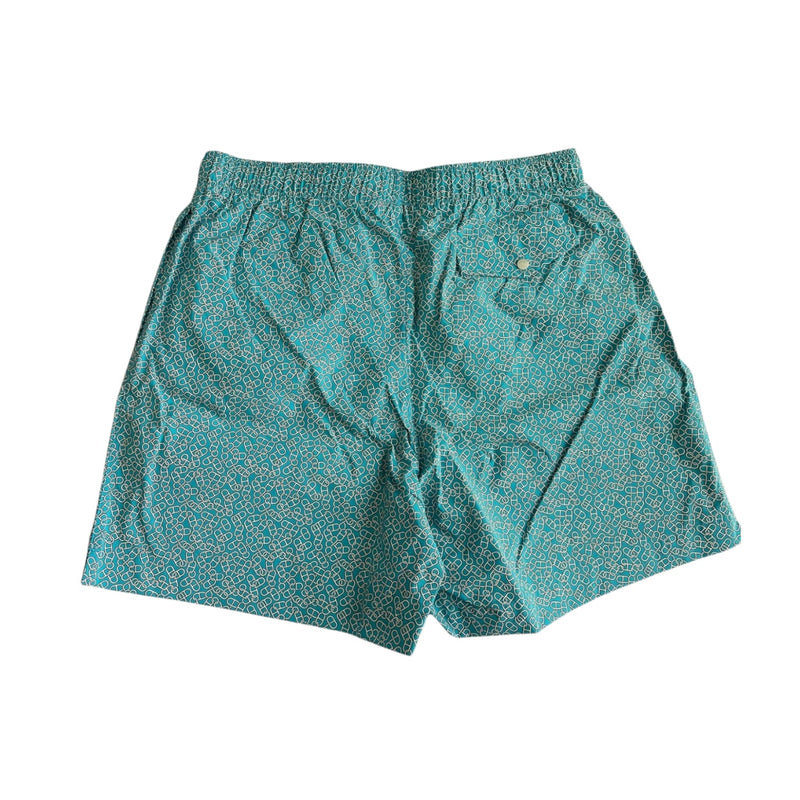 Chaine d'Ancre Boxer de Bain Mini Turquiose