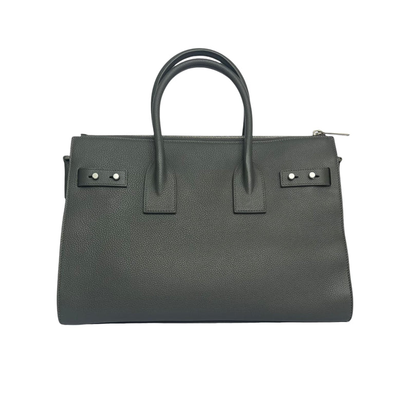 Baby Sac De Jour Souple Calfskin Grey SHW