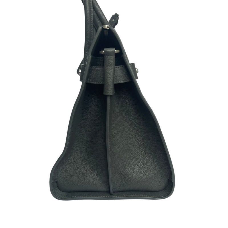Baby Sac De Jour Souple Calfskin Grey SHW