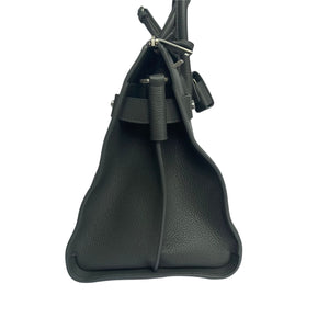 Baby Sac De Jour Souple Calfskin Grey SHW