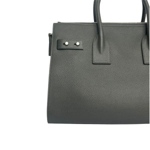 Baby Sac De Jour Souple Calfskin Grey SHW