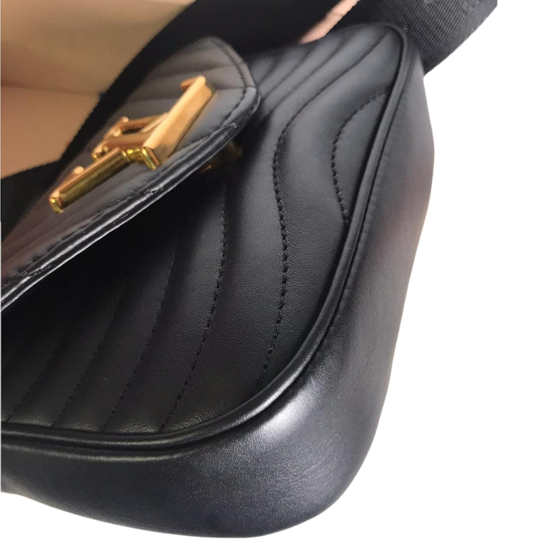 New Wave Multi-Pochette Leather Black GHW