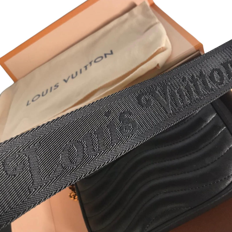 Louis Vuitton New Wave Multi-Pochette Black Leather ref.778003