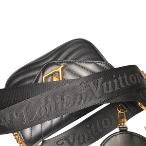 New Wave Multi-Pochette Leather Black GHW