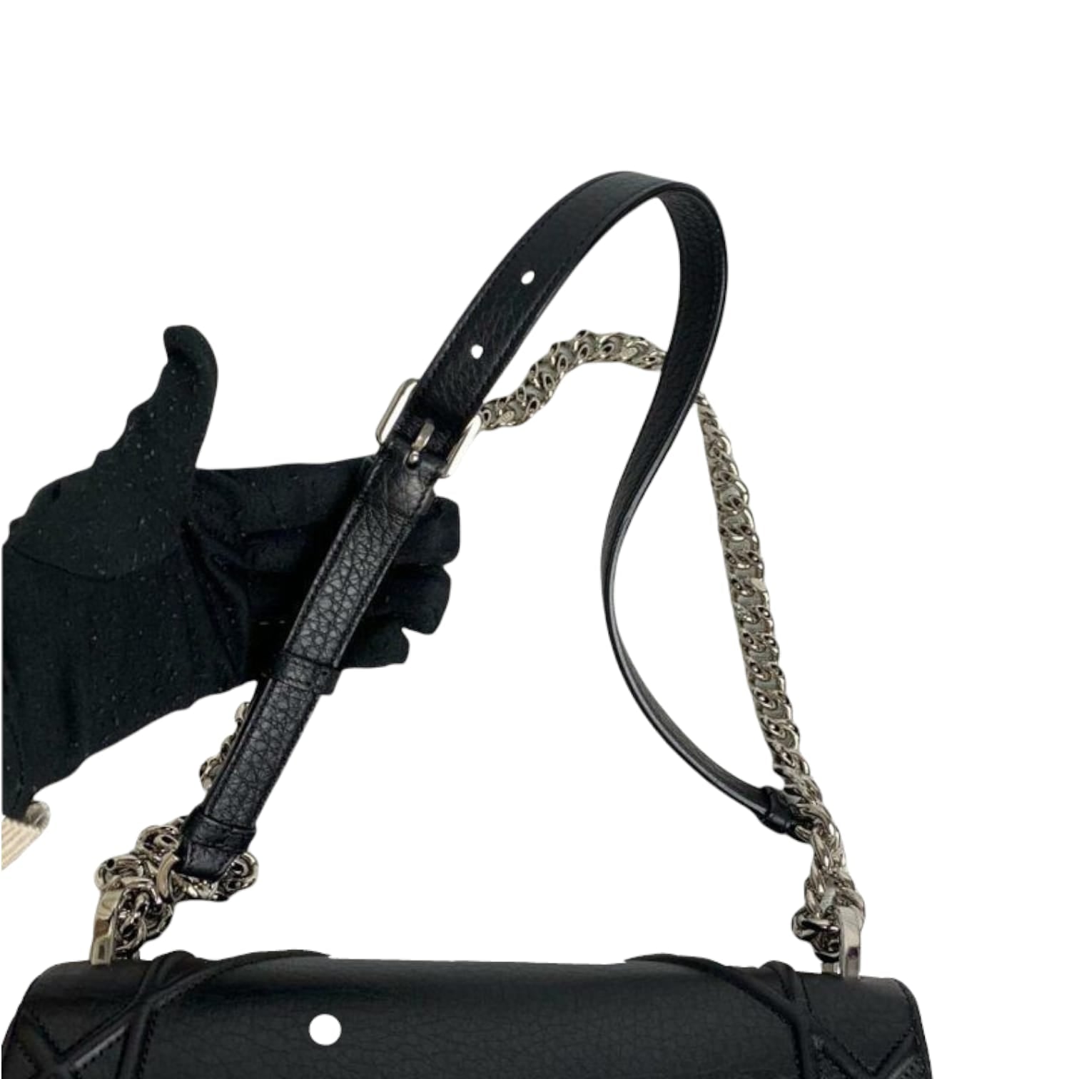 Christian Dior Medium Diorama Leather Black SHW – Bag Religion