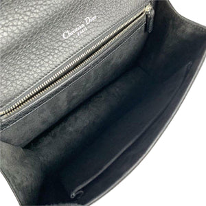 Medium Diorama Leather Black SHW