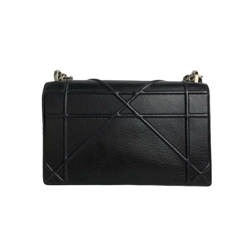 Medium Diorama Leather Black SHW