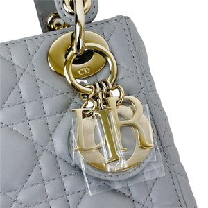 Mini Lady Dior Gray GHW