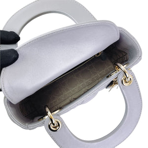 Mini Lady Dior Gray GHW