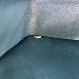 Classic Flap Jumbo Caviar Blue SHW