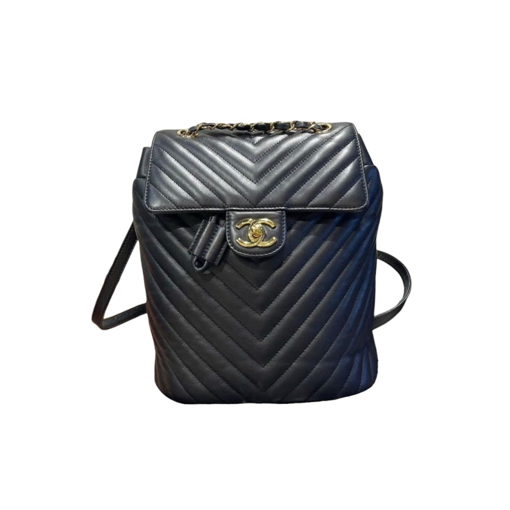 Small Chevron Urban Spirit Black GHW