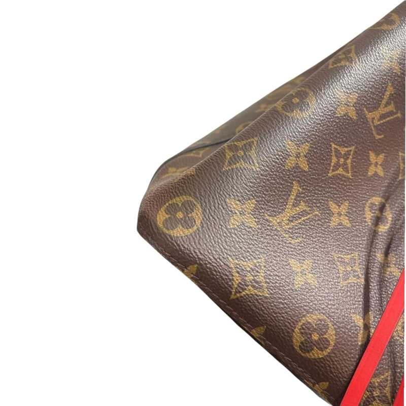 LOUIS VUITTON NeoNoe Monogram Canvas Shoulder Bag Coquelicot