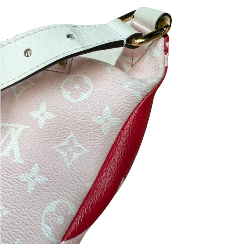 Monogram Giant Bum Bag Red Pink White Black GHW