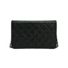 Wallet on Chain Quilted Lambskin Black SHW