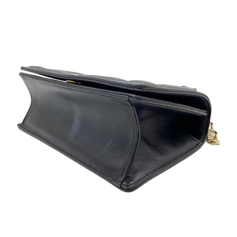 Medium Diorama Lambskin Black GHW