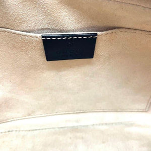 Small Marmont Leather Camera Black GHW