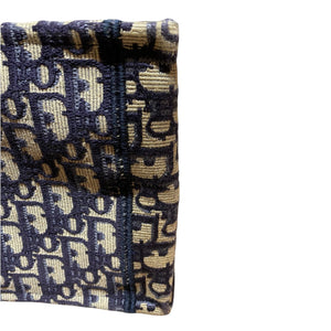 Dior Oblique Small Book Tote Blue