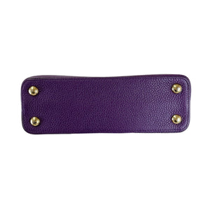 BB Capucines Purple with Python Handle GHW