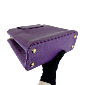 BB Capucines Purple with Python Handle GHW