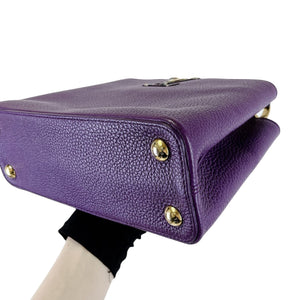 BB Capucines Purple with Python Handle GHW