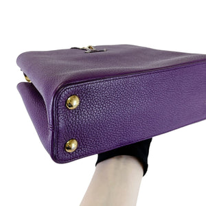 BB Capucines Purple with Python Handle GHW
