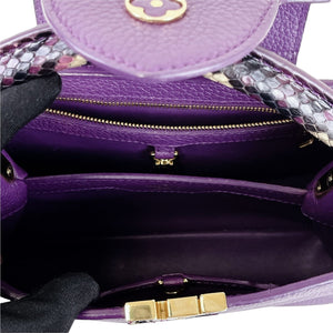 BB Capucines Purple with Python Handle GHW