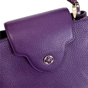 BB Capucines Purple with Python Handle GHW