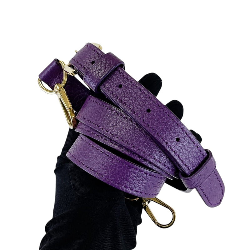 BB Capucines Purple with Python Handle GHW