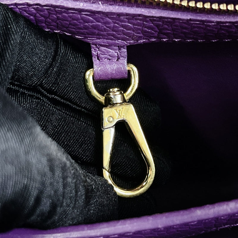 BB Capucines Purple with Python Handle GHW
