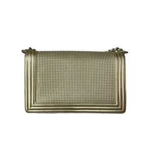 Old Medium Boy Cube Embossed Lambskin GHW