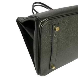 Birkin 35 Epsom Black GHW