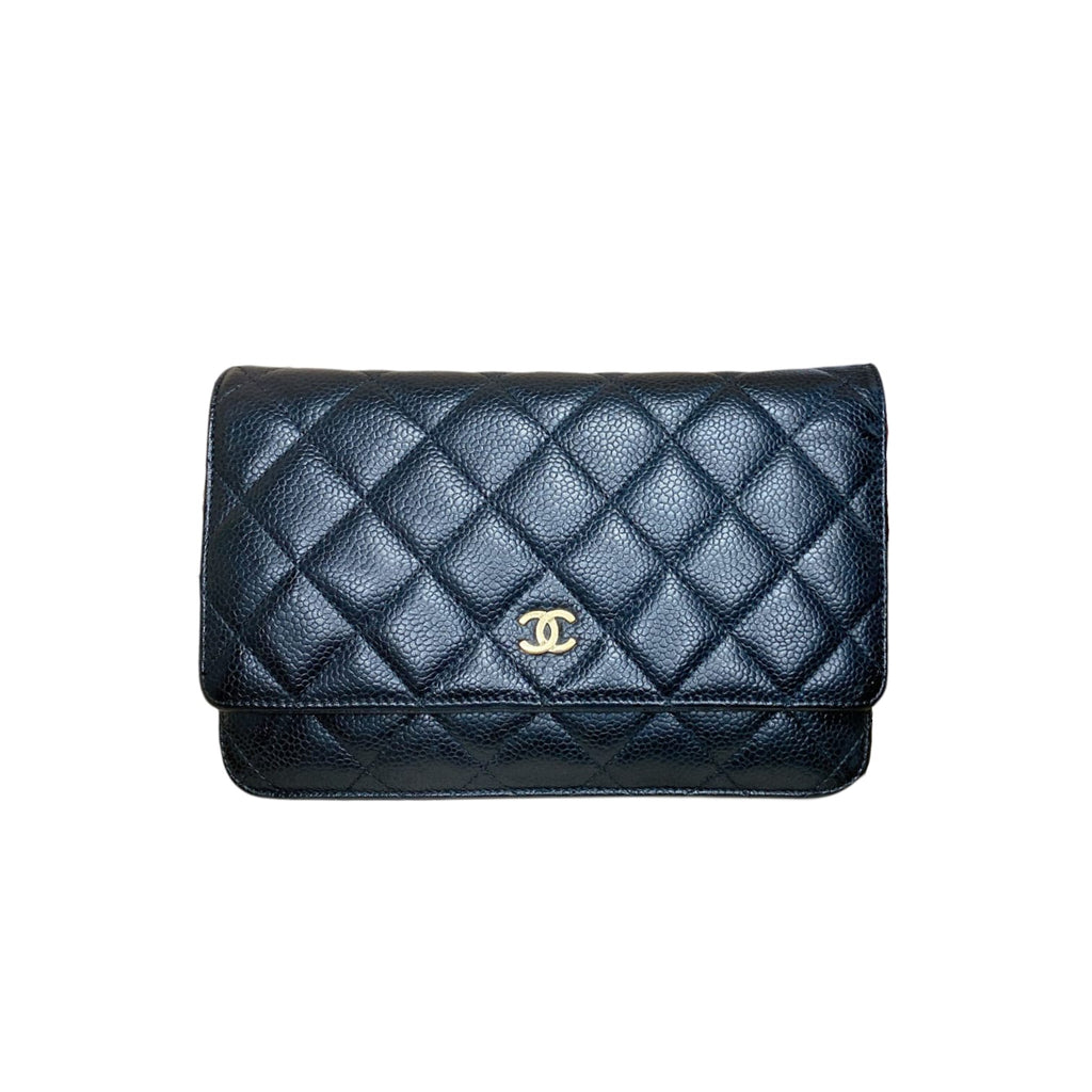 WOC Quilted Caviar Black GHW