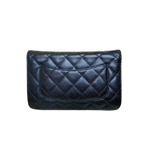 WOC Quilted Caviar Black GHW