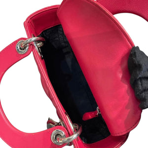 Mini Lady Dior Lambskin Pink SHW