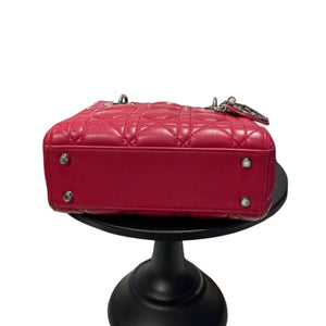 Mini Lady Dior Lambskin Pink SHW