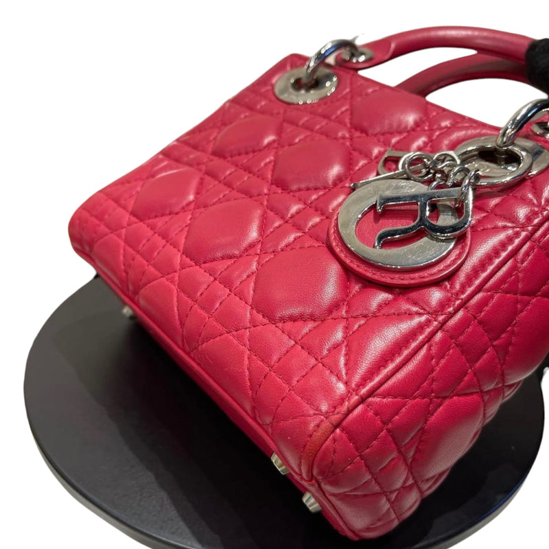Mini Lady Dior Lambskin Pink SHW