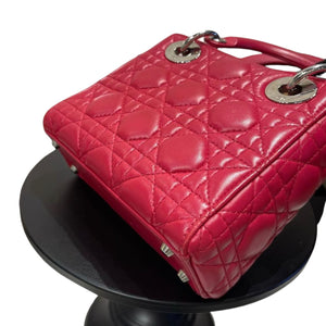 Mini Lady Dior Lambskin Pink SHW