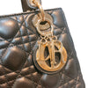 Small Cannage Lambskin Lucky Badges My Lady Dior Blue GHW