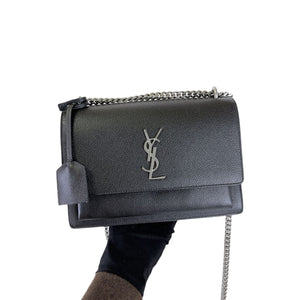 Medium Sunset Leather Grey SHW
