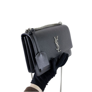 Medium Sunset Leather Grey SHW