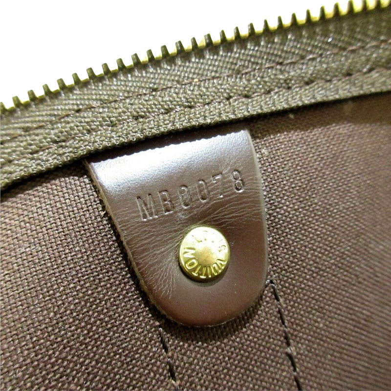 Keepall 50 Boston Bag Damier Ebene GHW