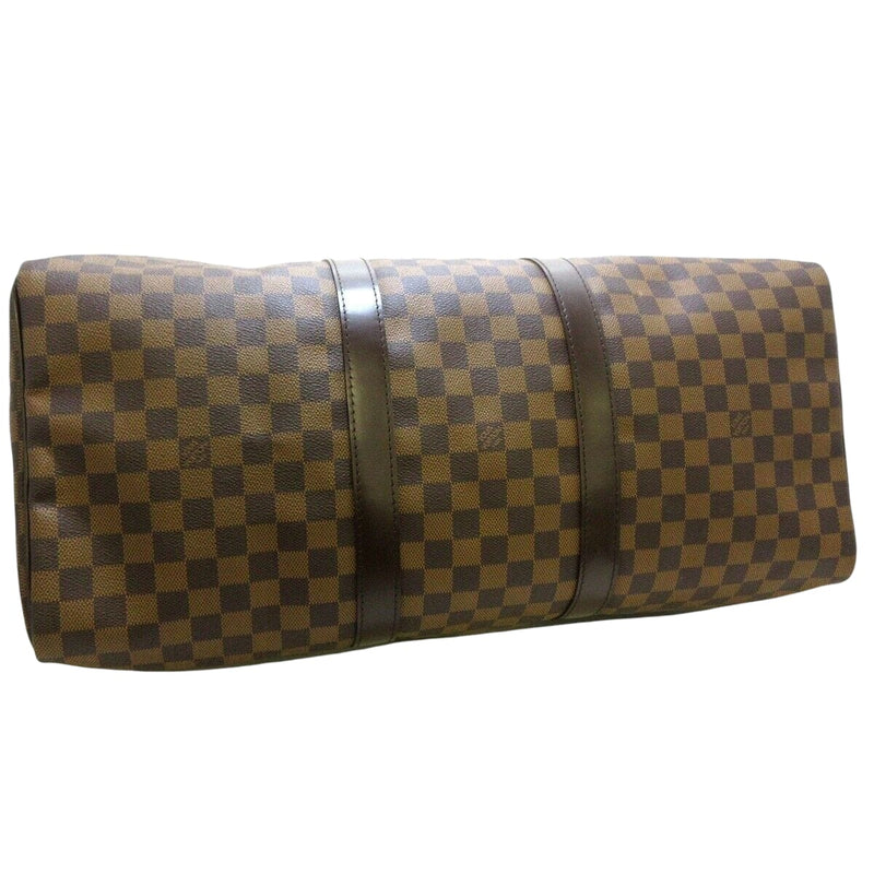 Keepall 50 Boston Bag Damier Ebene GHW