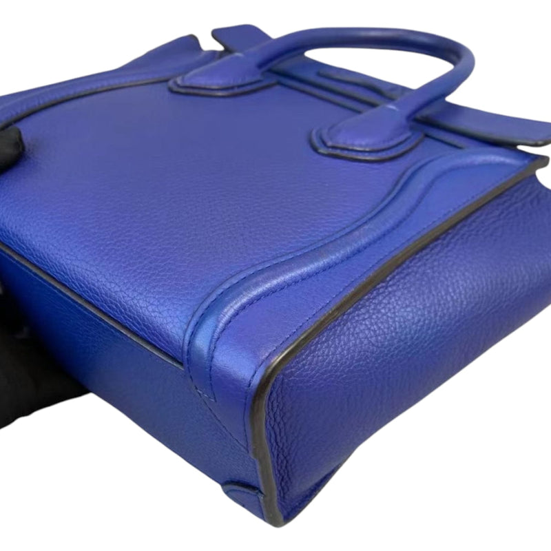 Luggage Bag Nano Electric Blue GHW