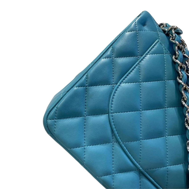 Jumbo Classic Double Flap Blue SHW