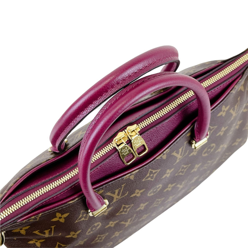 Louis Vuitton Monogram Pallas MM (Aurore) Handbag