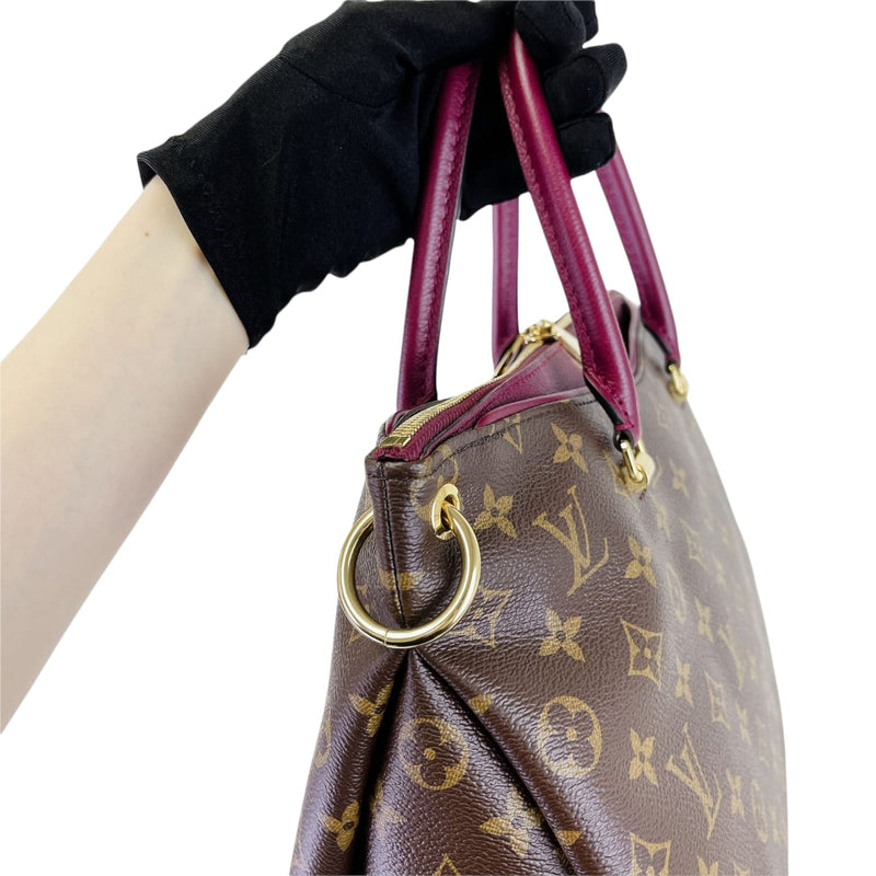 Louis Vuitton Bag Eden MM Monogram Aurore Bag with Shoulder Strap