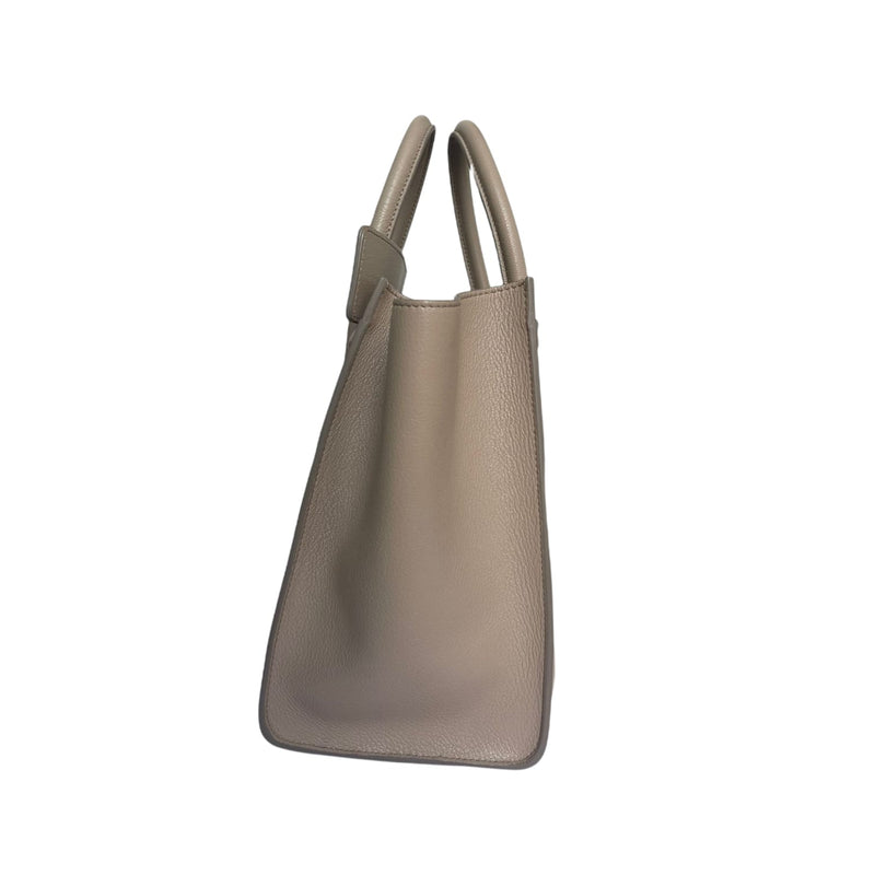 Mini Luggage Grained Leather Beige RHW
