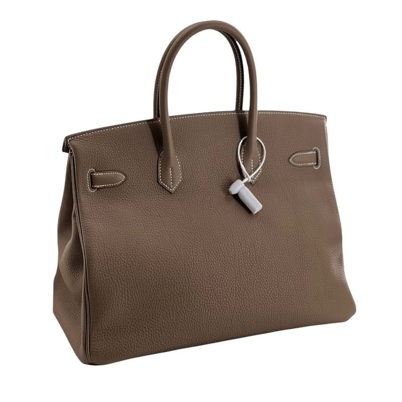 Birkin 35 Togo Etoupe GHW